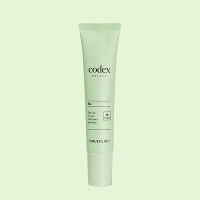 Codex Beauty Bia Eye Gel Cream product image on green background